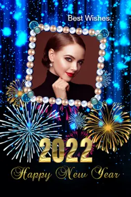 Happy NewYear Photo Frame2022 android App screenshot 0