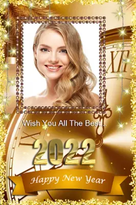 Happy NewYear Photo Frame2022 android App screenshot 3